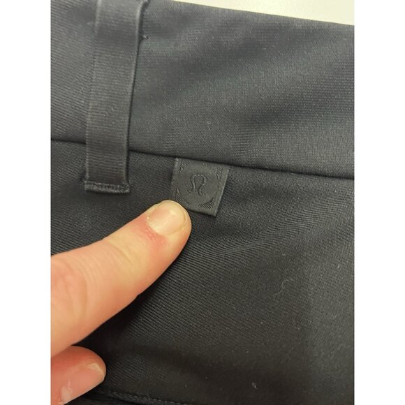 Men’s Lululemon ABC Slim Fit Pants Trousers Size 33x30 (Actual is 34x29)  Black - Picture 16 of 16
